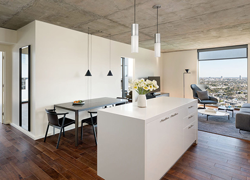 Living Room Overlooking West Hollywood